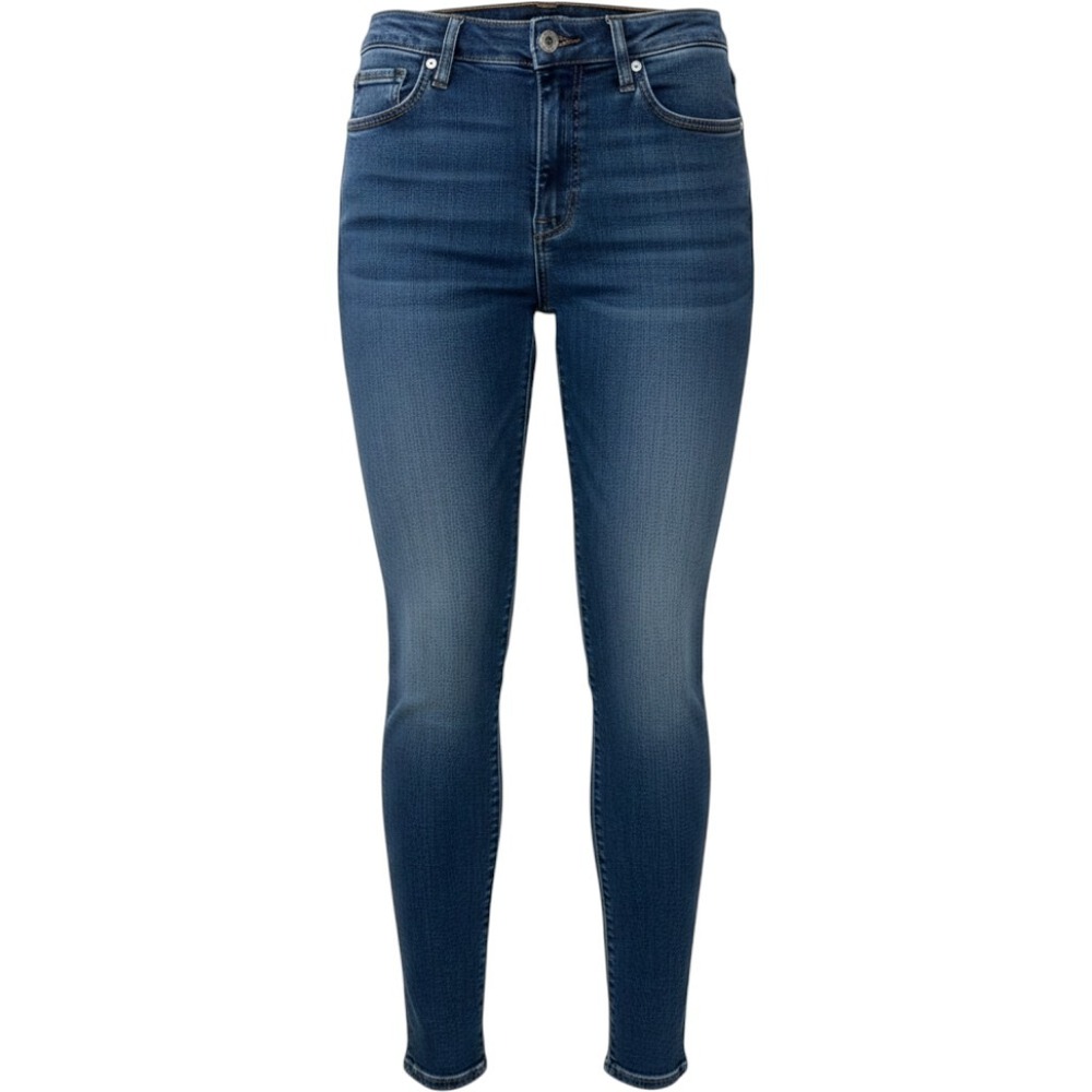 Lucky Brand Womens Skinny Jeans Dark Wash Blue Denim Size 4/27 Regular